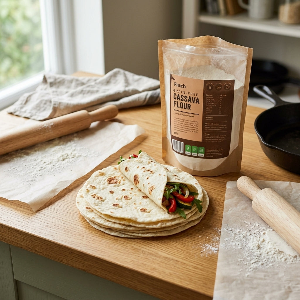 Soft cassava flour tortillas for Canadian kitchens